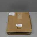 LemonRoad 10" White Fluted Scalloped Decorative Bowls Moderate Plastic Fruit Bowl for Kitchen Counter, Elegant Wavy Edge Centerpiece Bowls for Home Housewarming Wedding Gift