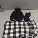 Winter Hat Gloves Scarf Set for Women, Fleece Lined Beanies, Long Scarf for Women and Touchscreen Winter Gloves Set