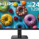 Philips 24E2N2100 24 inch IPS FHD (1920 x 1080) 120Hz Gaming Office Monitor, VESA, HDMI x1, VGA Port x1, Eye Care