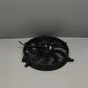14" inch Slim Fan Push Pull Electric Radiator Cooling Fans 12V Mount Kit Unversal Black