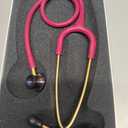3M Littmann Classic II Infant Stethoscope, 2157, Stainless Steel Rainbow-Finish Chestpiece, 28" Raspberry Tube, Brass Stem, and Headset