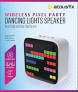 Acoustix Wireless Pixel Party - Dancing Lights Speaker - New