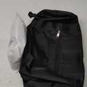 VOOWO Rolling Duffle Bag with Wheels, Expandable Foldable Duffle Bag for Travel, Rolling Under Seat Luggage Carry on Duffel Bags, Wheeled Travel Duffel Weekend Bags, Capacity 18L to 40L (Black)