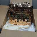 10x10ft Wrinkle Free Ivory Backdrop Curtain for Parties Soft Fabric Drapes Wedding Ivory Curtain Backdrop for Birthday Party Decorations Background for Photography 5x10ft,2 Panels, Multiple white back drops, Shimmer Wall Backdrop Panels