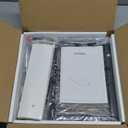 IBUYKE Wall Mounted Folding Table, Floating Wall Desk for Small Spaces, Fold Down Laundry Shelf with Heavy-Duty Brackets, Wall Table for Home Office/Bar/Kitchen/Dining Black UTVT005B