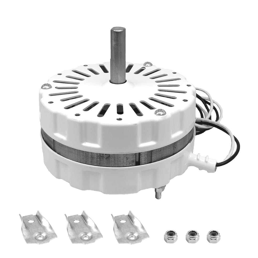 F0510B2944 F0510B2497 Power Vent Motor for Ventilation Attic Fan Motor, Compatible with Lomanco 18000/2000 Series Replacement Motors,3.4 Amp,1100 RPM,115 Volt 60 Hz,1/10 HP Attic Exhaust Fan Motor