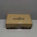 Nootkas Felted Merino Wool 'Astoria' Mule House Slipper for Men and Women (7.5-8 Women/5-5.5 Men, Charcoal/Black)