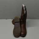 IUV Cowgirl Boots Cowboy Boots For Girls Boys Kids Toddler Fashion Western Boots Mid Calf Riding Shoes Size 4