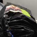 8'6"x22' Garage Floor Mats for Under Car,Non-Slip Garage Flooring Protector Parking Rugs Carpet,Heavy Duty Waterproof Rubber Containment Mat,Protect from Snow,Ice,Oil,Rain,Muds,with Squeegee,Velcro