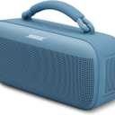 Bose SoundLink Max Bluetooth Speaker - Portable Wireless Party Speaker, IP67 Waterproof, Rope Handle, Up to 20 Hours of Playtime, USB-C, Built-in 3.5mm AUX Input, Blue Dusk