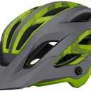 Giro Merit Spherical Adult Dirt Bike Helmet (Large, Matte Metallic Black/Ano Lime)