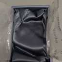 Blissy Silk Pillowcase - 100% Pure Mulberry Silk - 22 Momme 6A High-Grade Fibers - Silk Pillow Cover for Hair & Skin - Regular, Queen & King (Ash Blue, Standard)