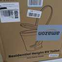 Kohree RV Toilet, 18.5” Residential Height, Soft Close Seat & Cover