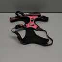 Rabbitgoo Dog Harness for Large Dogs, No Pull Pet Vest with 3 Buckles, Adjustable Soft Padded Pet Harness with Easy Control Handle and Reflective Strips, Pink, XL