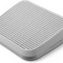 Elevated Cat Litter Ramp with Filter Function, Double Layered Cat Litter Box Step/Catcher Easy Cleaning, Washable Cats Litter Trapper Suitable for Kitten & Elderly Cats (Grey)