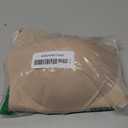 OEAK Womens Deep V Bras Wireless Comfortable Bra Supportive No Underwire Bras Tshirt Push Up Bralettes Plunge Seamless Bra (Large, Nude)