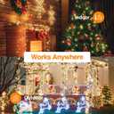 2 x C7 LED Replacement Bulbs, Clear Christmas & Halloween Light Bulbs for Outdoor String Lights, Patio Xmas Tree Wedding Holiday Party Decor, E12 Candelabra Base, 2700K Warm White, 12 Pack