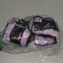 Sportneer Adjustable Ankle Weights Set - 1 Pair (2-10 lbs) Removable Sandbags for Women & Men, Comfortable Neoprene Leg Weights for Walking, Running, Pilates, Yoga, Home Workout & Physical Therapy (Lavender)