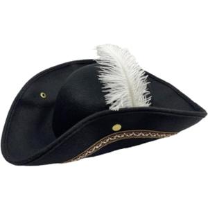 Pirate Hat Costume Accessories Comfortable Novelty for Halloween Masquerade