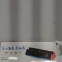 iPLYGAM Switch Dock for Nintendo Switch1/OLED, Portable Switch Docking Station with 4K HDMI/USB Port/Type Port, Replacement for Nintendo Dock Charging Stand (NO Cable Included)