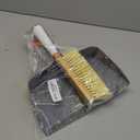 Full Circle Clean Team Brush & DustPan Set, White & Grey (Regular)