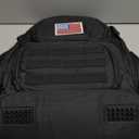 Military Tactical Backpack for Travel Hiking,Black Backpack for Men with Bottle Holder, 30L Small Laptop Backpack for Work, Men's Assault Bag Back Pack