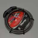 Master Lock 8119DPF 5' Long x 3/8" Diameter Set Your Own Combination Cable Bike Lock