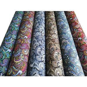 6 PCS Fat Quarters Fabric Bundles 18 inchx22 inch Cotton Quilting Fabric for Sewing Mask,Paisley Pattern
