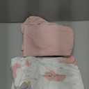 TILLYOU Changing Pad Cover Set in Soft Jersey Material - Fits 32"/34''x16 Contoured Pad for Babies,Elephant & Cloud, Pink