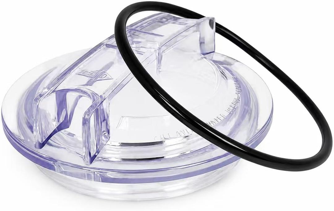 SPX3100D Pool Pump Lid Replacement with SPX3000S O-Ring, Compatible with Hayward Super II Pumps SP3000/SP3000X Series, Threaded Strainer Cover for SP3010, SP3007, SPX3120AAZ, Durable Clear Pump Cover