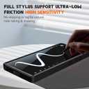 Strong Magnetic for Samsung Galaxy S24 Ultra Case with Screen Protector + Lens Protector, Fit for MagSafe,Mil-Grade Drop Protection, Seamless Stand, Translucent Black