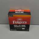 Folgers Black Silk Dark Roast Ground Coffee, 32 Keurig K-Cup Pods