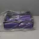 Sheenive Stadium Seats for Bleachers with Back Support, Bleacher Seats with Backs and Cushion Wide, Padded Portable Folding Comfort Stadium Chair with Shoulder Strap, Perfect for Sports Events (Black)