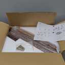 Pipishell Coat Rack, Freestanding Hall Tree with 8 Hooks & Storage Shelf, Solid Wood Base, 66.3″ Tall Coat Rack Stand for Coats, Hats, Bag in Entryway, Bedroom, Living Room, Brown, PIFCR11BN