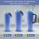6Pcs Adhesive Strips Compatible with Owala Freesip Sway Tumbler 30oz 40oz Water Bottles, Silicone Seal & Ring Set, Leak-Proof Stopper Insert and Cap Seal Replacement Accessories