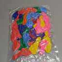 100 PCS Balloons, 12 Inch Assorted Colors Balloon & 10 Kinds of Color Balloons, Latex Balloon Bulk for Birthday, Baby Shower, Wedding, Family Party.