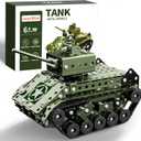 Lucky Doug STEM Building Projects Model Army Tank Set - 284 Pieces STEM Project Building Toys for Kids Ages 8-12, Assembly Science Kit Educational Toys Gift for Kids Boys 7 8 9 10 11 12-16 Years Old