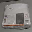 BreathableBaby Breathable Mesh Liner for Full-Size Cribs, Classic 3mm Mesh, White (Size 4FS Covers 3 or 4 Sides)