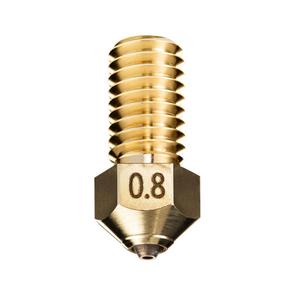 Diamond PCD Tip Nozzle 0.8mm for AnkerMake M5 / M5C 3D Printer, Hardened High Precision (AKM, 0.8mm)