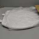 Bemis Slow Close Elongated Toilet Seat, Easy Clean Hinges, White
