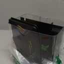 Desktop Fish Tank, 1.2 Gallon Self-Cleaning Smart Aquarium with Filter & 5-Color LED Light, Auto-Cycling Quiet Pump for Betta, Shrimp, Guppy, Goldfish