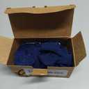 Ribbli Navy Ribbon 1 Inch x 3 Rolls Total 24 Yards Handmade Fringe Chiffon Silk Ribbon for Wrapping Wedding Invitations Bridal Bouquets DIY Crafts Home Decor