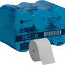 Georgia-Pacific Compact Coreless 2-Ply Recycled Toilet Paper by GP PRO (Georgia-Pacific), 19378, 1,500 Sheets Per Roll, 18 Rolls Per Case