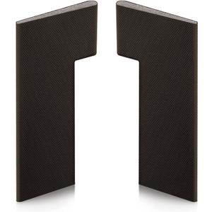 Door Weather Stripping Corner Seal Pad for Therma-Tru, Corner Seal for Therma Tru, Fiber Classic Foam Door Corner Seal Sweep Pads (Brown, 1 Set)