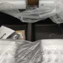 KRAUS Forteza 33-inch Drop in/Undermount 50/50 Double Bowl Granite Kitchen Sink in Black, KGD-52BLACK