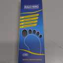 Plantar Fasciitis Feet Insoles Arch Supports Orthotics Inserts Relieve Flat Feet, High Arch (Mens 7-7 1/2 | Womens 9-9 1/2) (Gray)