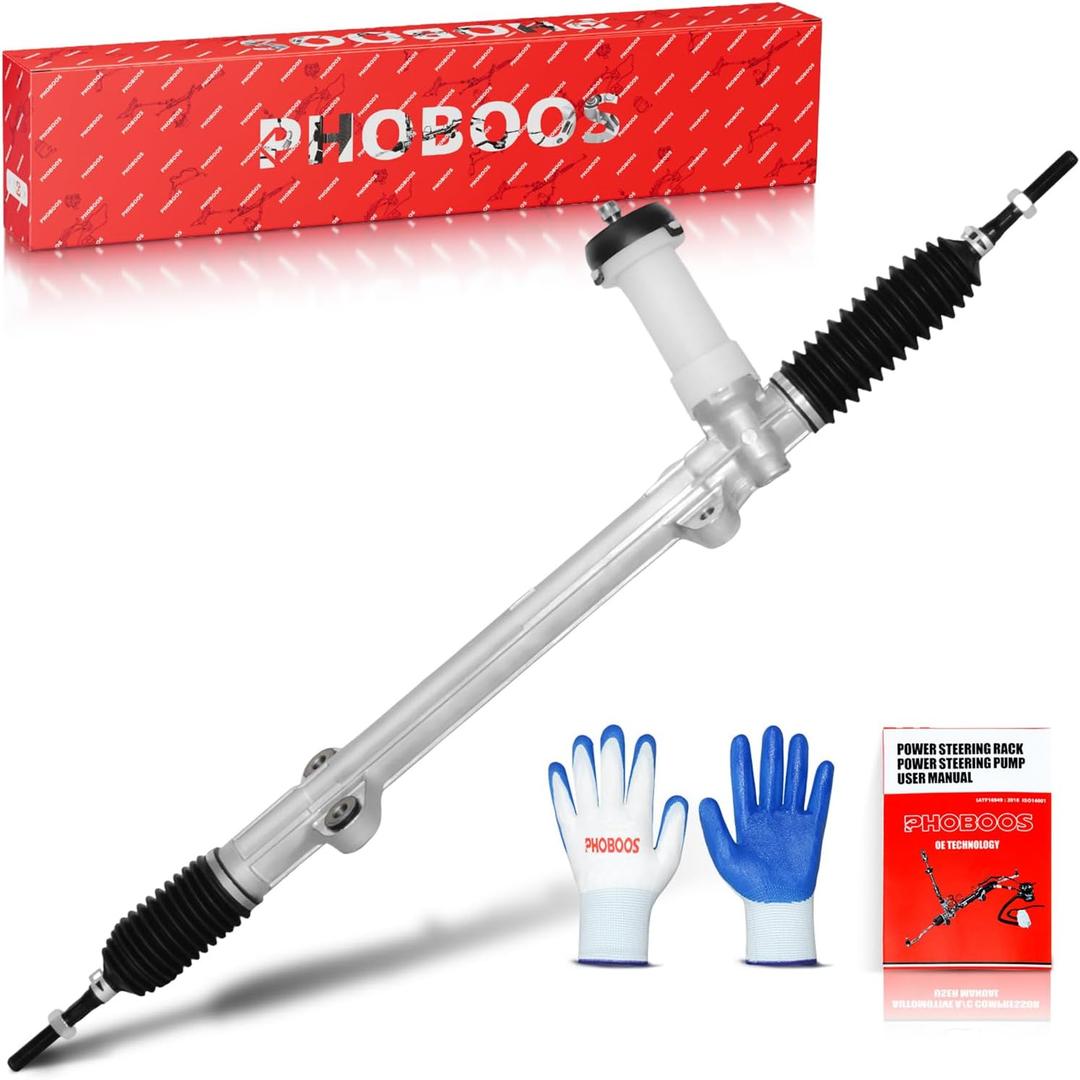 PHOBOOS Electric Power Steering Rack and Pinion Assembly Compatible with Hyundai Elantra 2008-2012, Kia Forte 2010-2013, L4 2.0L, New Unit, Leak Resistance, Direct Fit, Ref. 1G-269Only for 2.0L