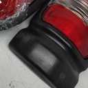 G-PLUS Tail Lights Compatible with Dodge Ram 1500 1994-2001/Fit Dodge Ram 2500 3500 1994-2002,55055264AC CH2801122 Driver & Passenger Luces Traseras, Faros Traseros Rear Brake Lamps Assembly