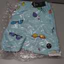 Molokai Mens Swim Trunks Quick Dry Elastic Waist Drawstring (Blue, L)