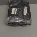 5 Pack 40-inch Suit Bag Garment Bag for Travel and Storage, Garment Bags for Hanging Clothes with Zipper and Visible Transparent Window, Black